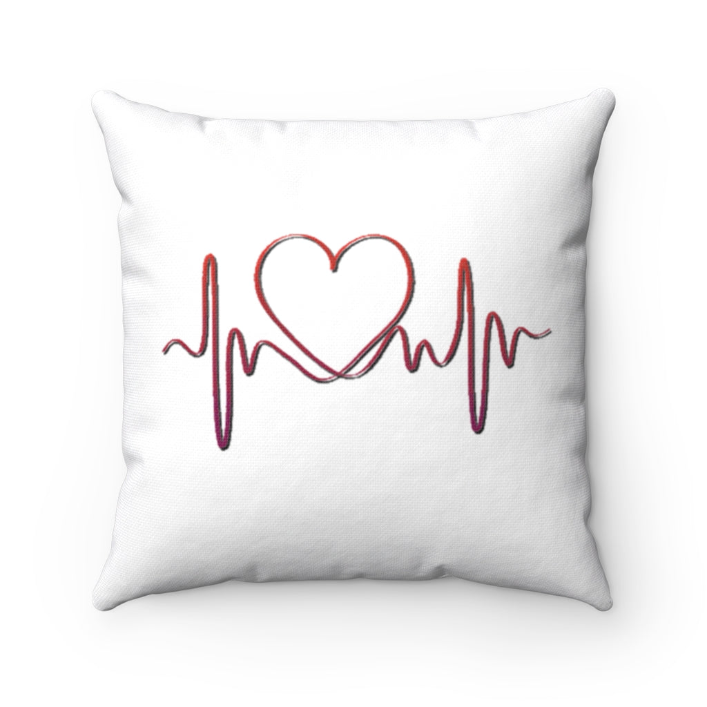Spun Polyester Square Pillow