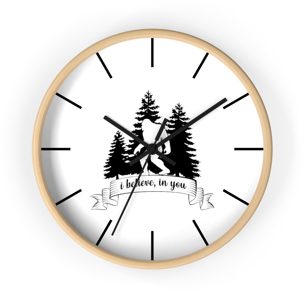 Believe Wall clock