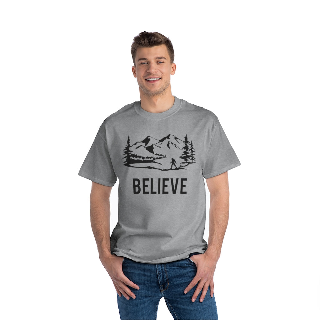 Sasquatch believe 2 Beefy-T®  Short-Sleeve T-Shirt