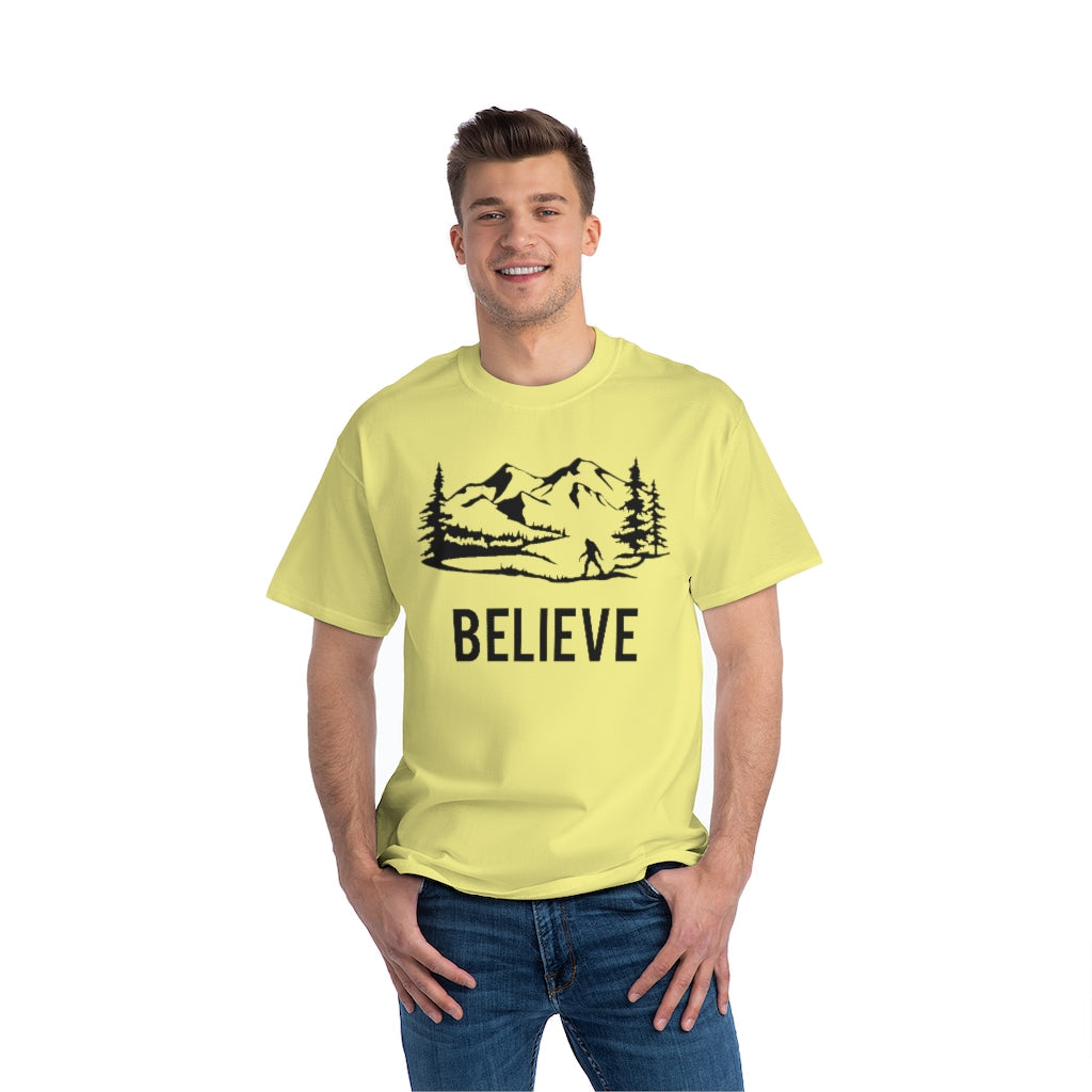 Sasquatch believe 2 Beefy-T®  Short-Sleeve T-Shirt