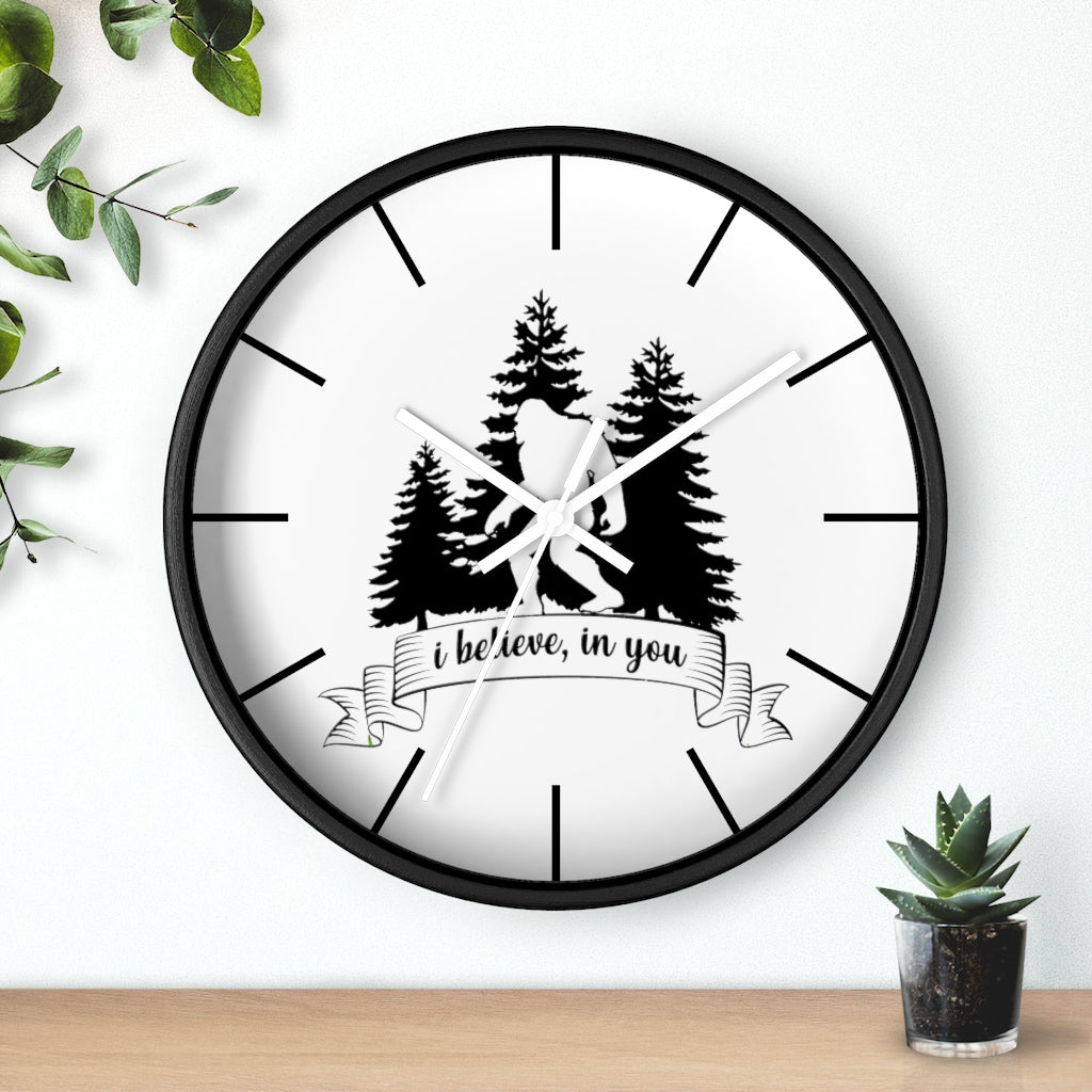 Believe Wall clock