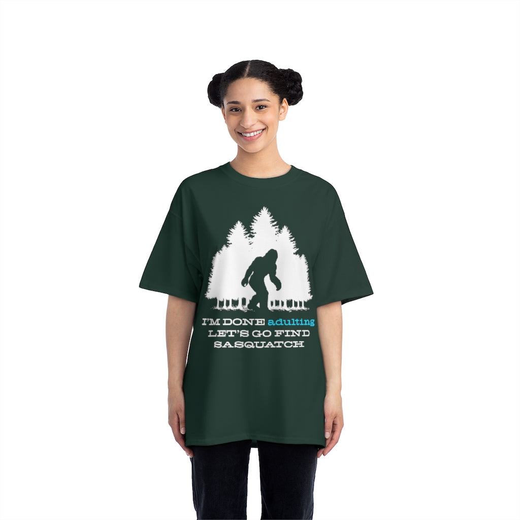 Sasquatch adulting Beefy-T®  Short-Sleeve T-Shirt