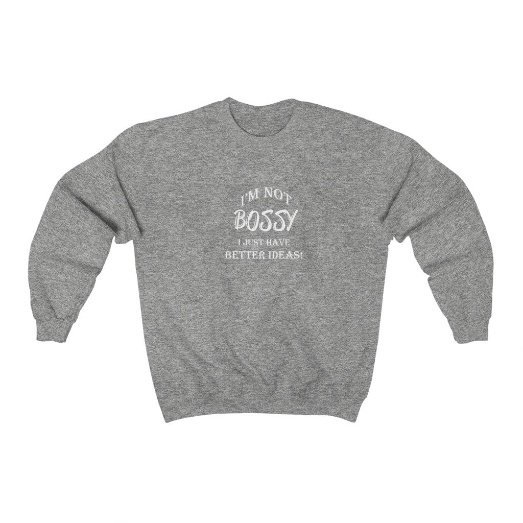 Bossy Unisex Heavy Blend™ Crewneck Sweatshirt