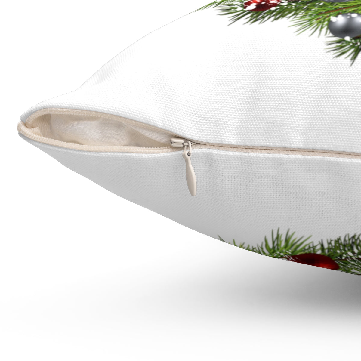 Spun Polyester Square Pillow