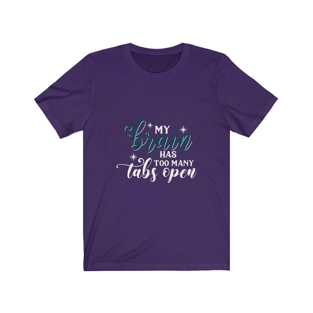 Tab black Unisex Jersey Short Sleeve Tee