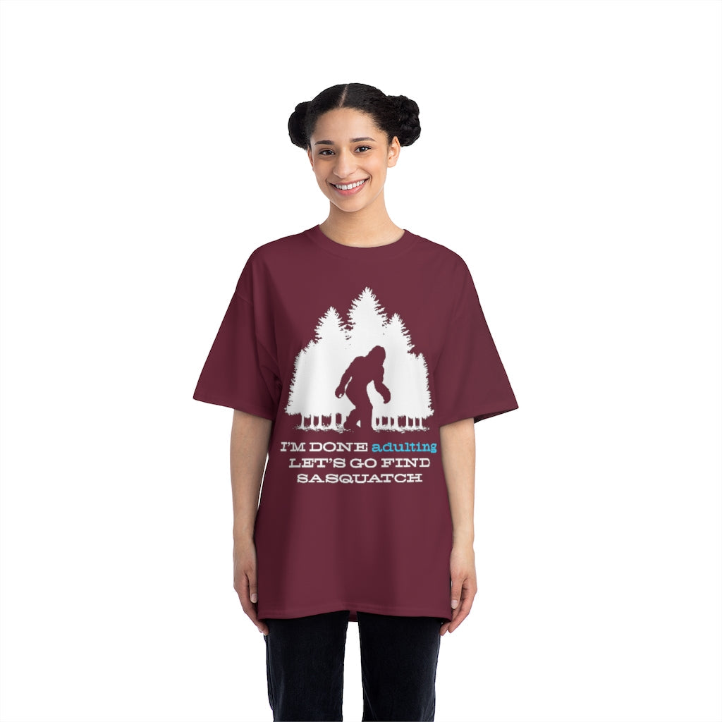 Sasquatch adulting Beefy-T®  Short-Sleeve T-Shirt