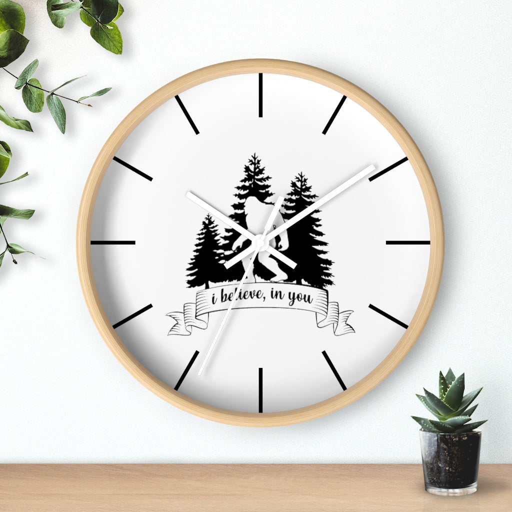 Believe Wall clock