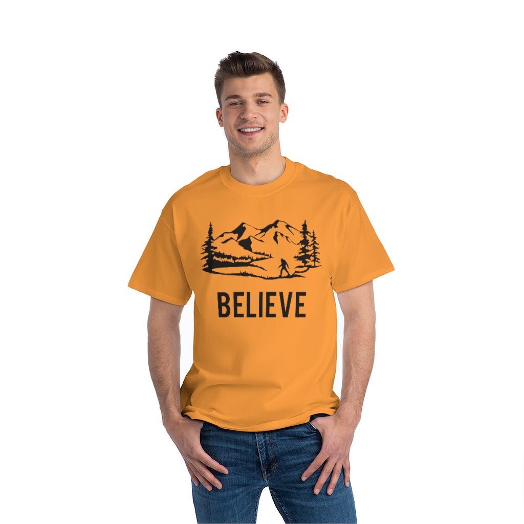 Sasquatch believe 2 Beefy-T®  Short-Sleeve T-Shirt