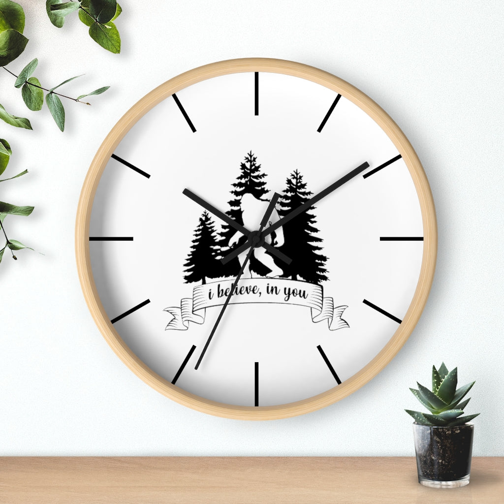 Believe Wall clock