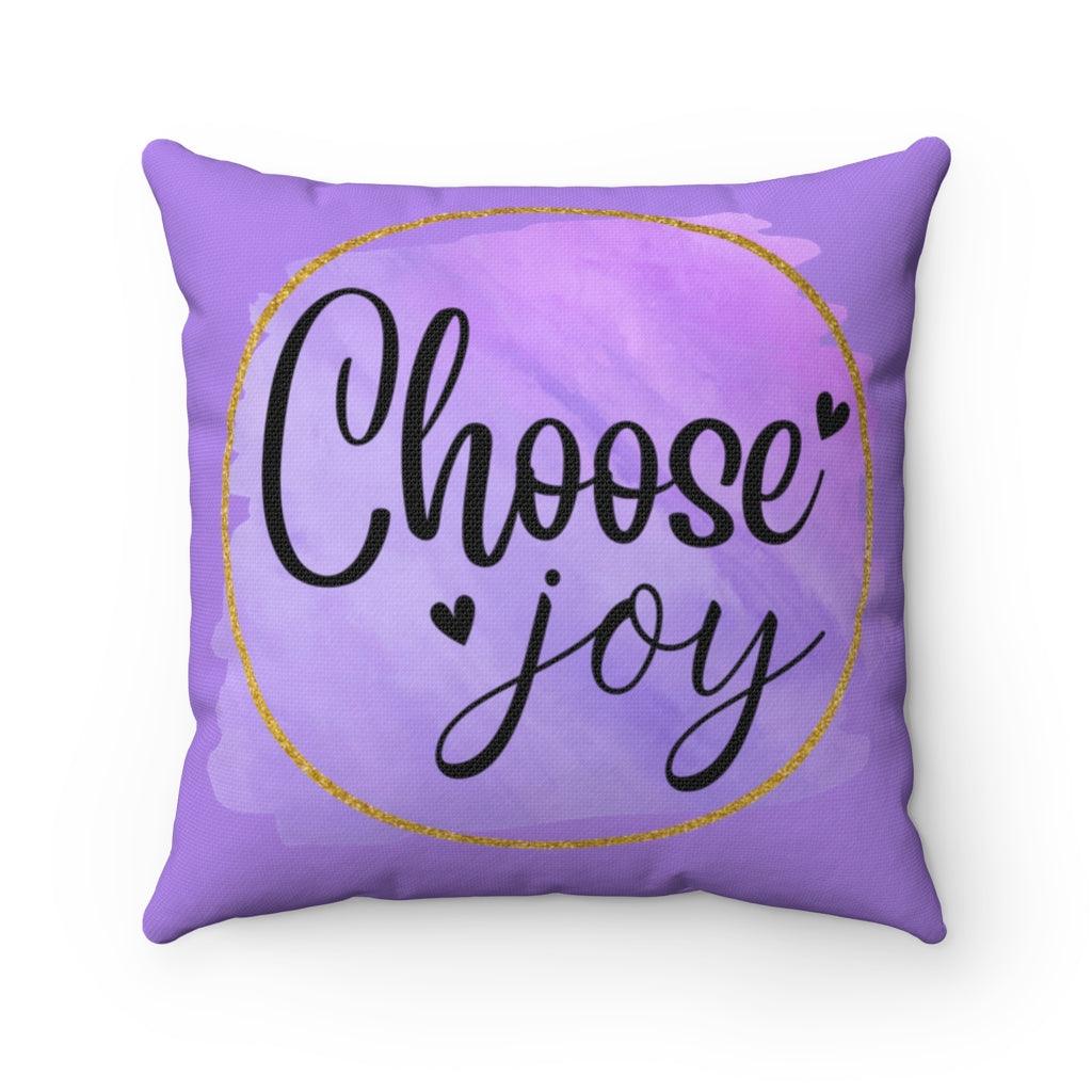 Joy Spun Polyester Square Pillow - Youneekbooteek