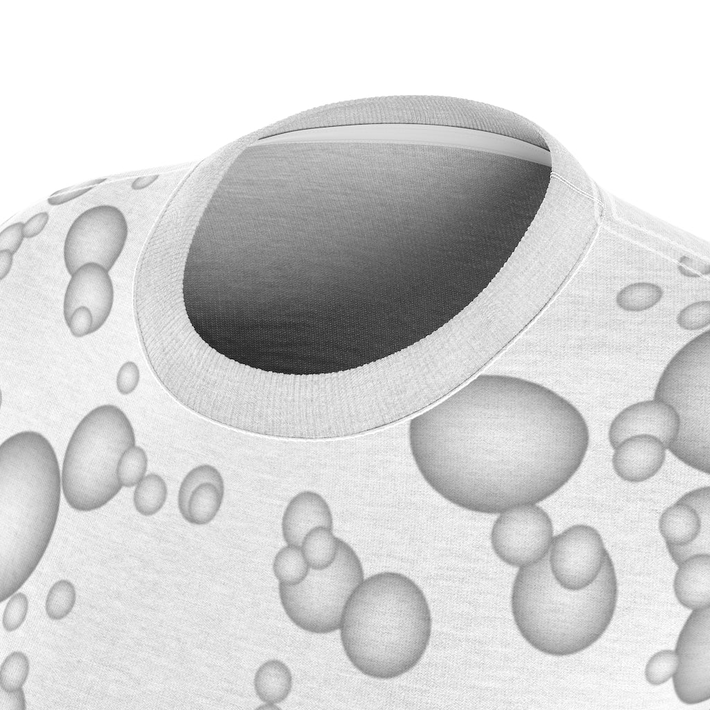 Women's AOP Cut & Sew Tee bubbled