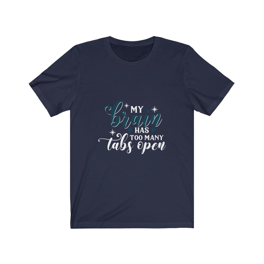Tab black Unisex Jersey Short Sleeve Tee