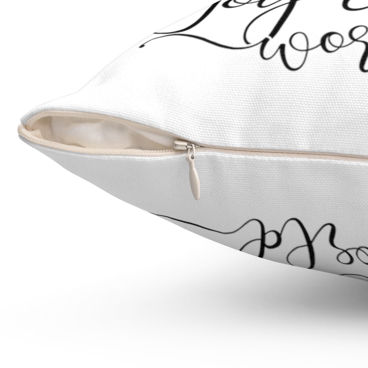 Spun Polyester Square Pillow