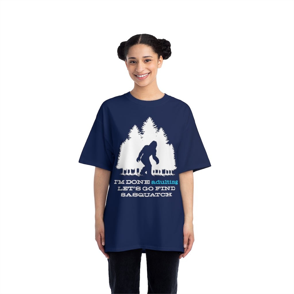 Sasquatch adulting Beefy-T®  Short-Sleeve T-Shirt