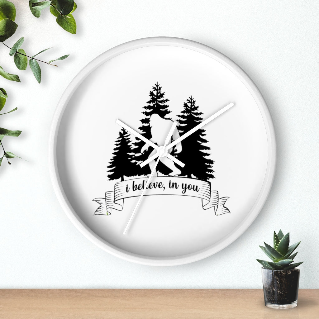 Believe Wall clock