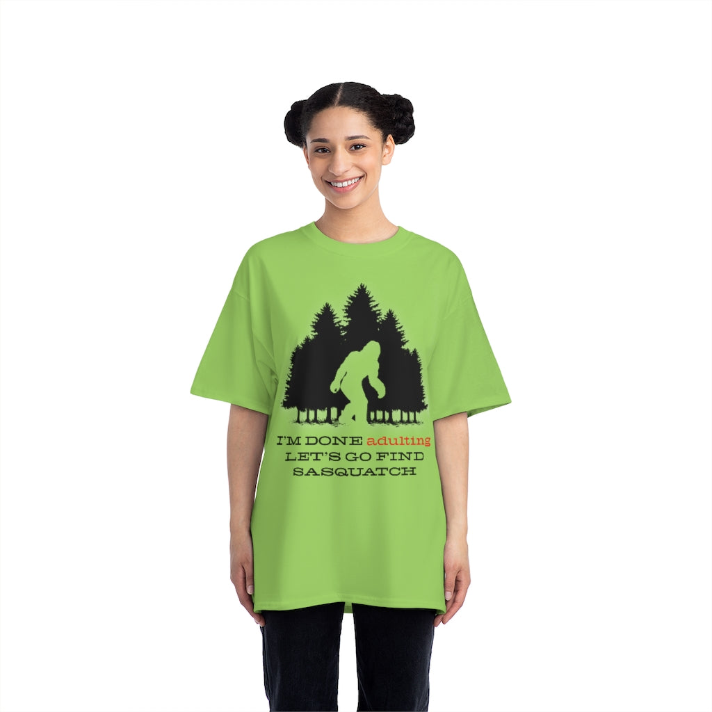 Sasquatch adulting 2 Beefy-T®  Short-Sleeve T-Shirt