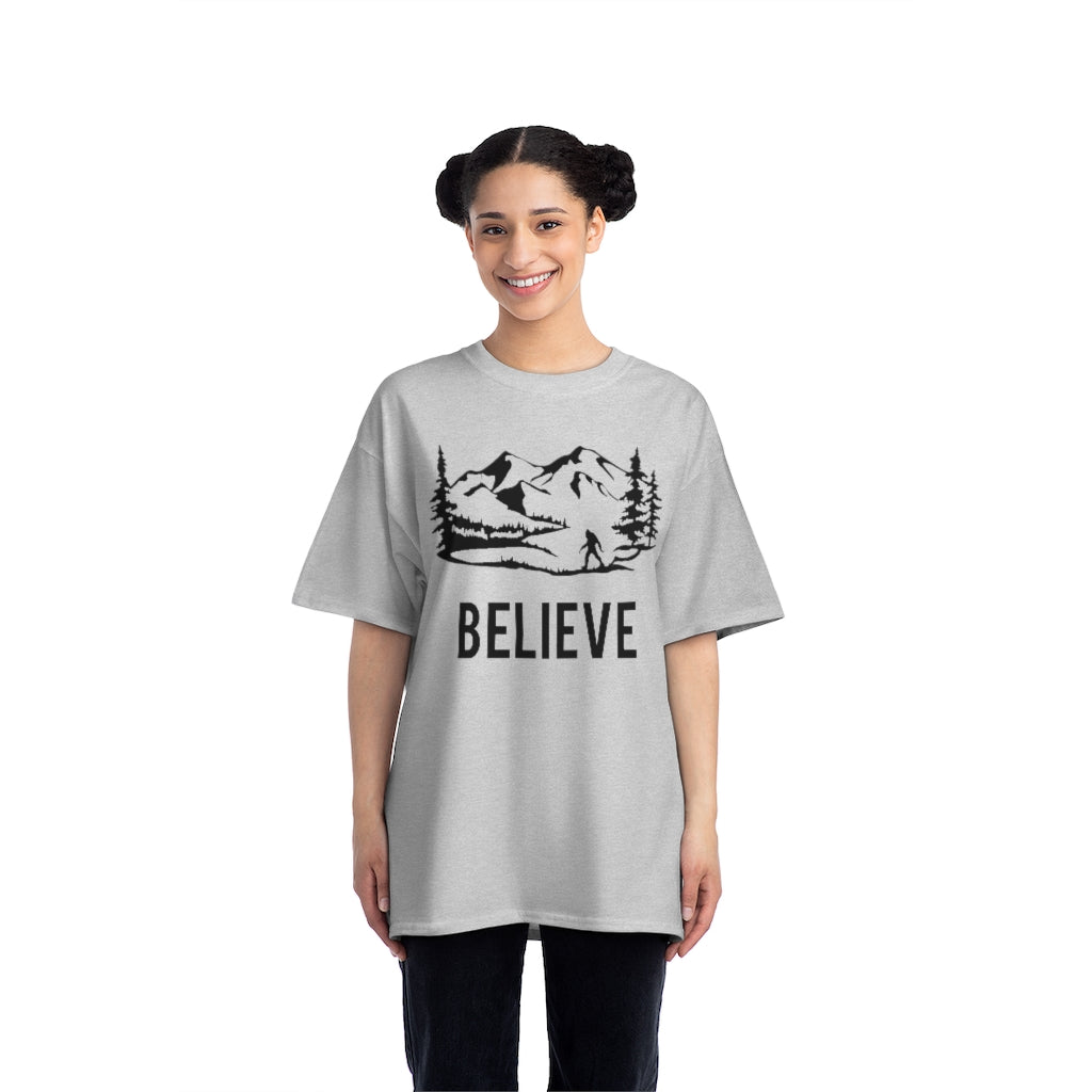 Sasquatch believe 2 Beefy-T®  Short-Sleeve T-Shirt