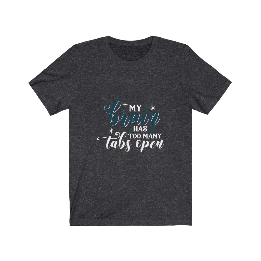 Tab black Unisex Jersey Short Sleeve Tee