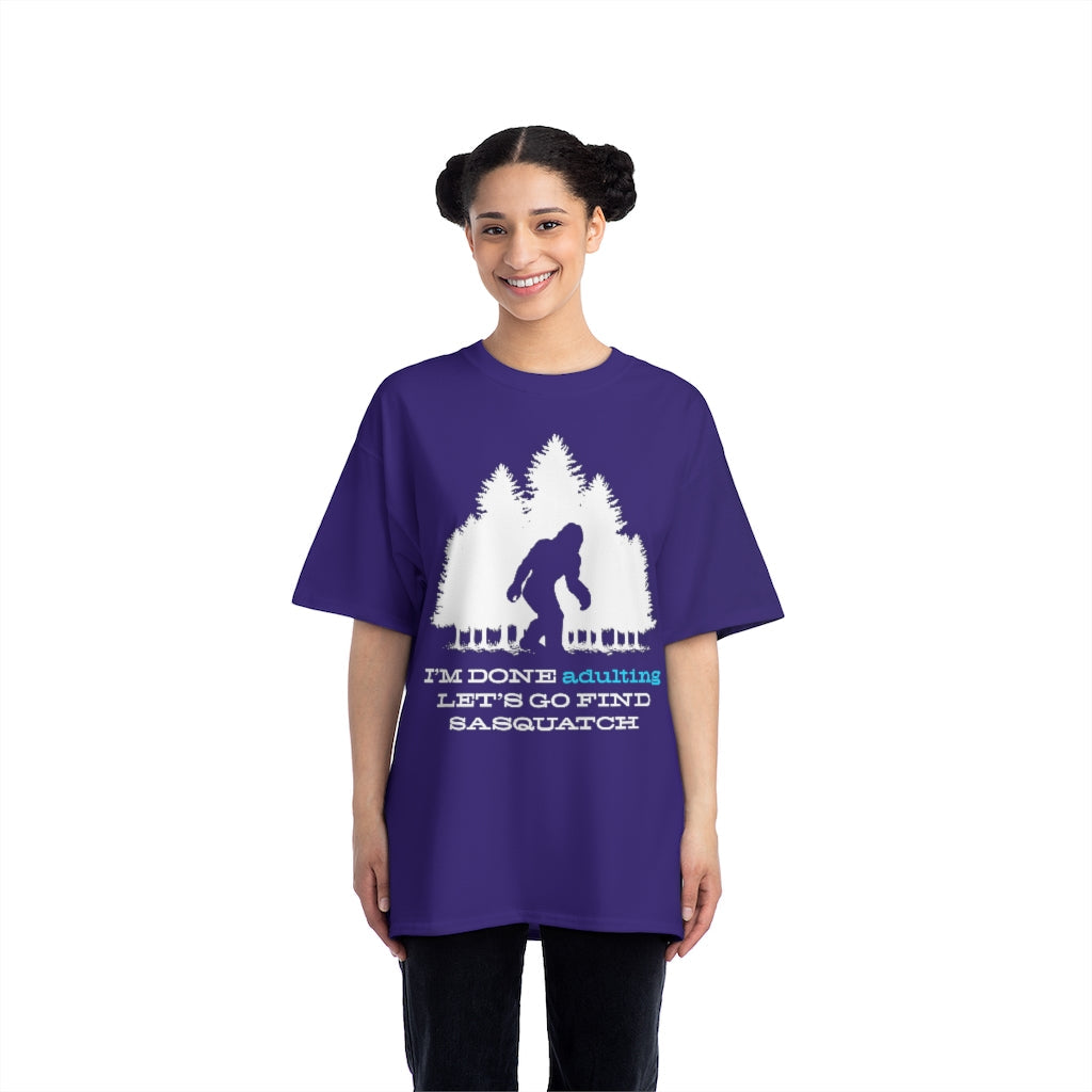 Sasquatch adulting Beefy-T®  Short-Sleeve T-Shirt