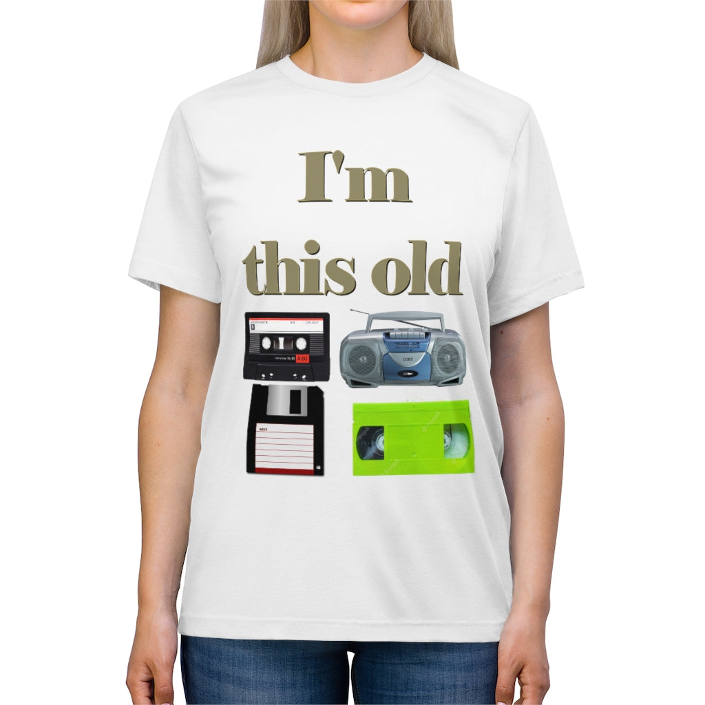 This old Unisex Triblend Tee