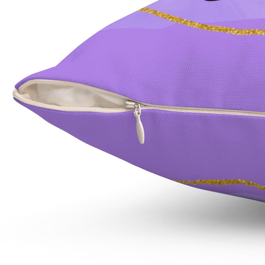 Joy Spun Polyester Square Pillow - Youneekbooteek