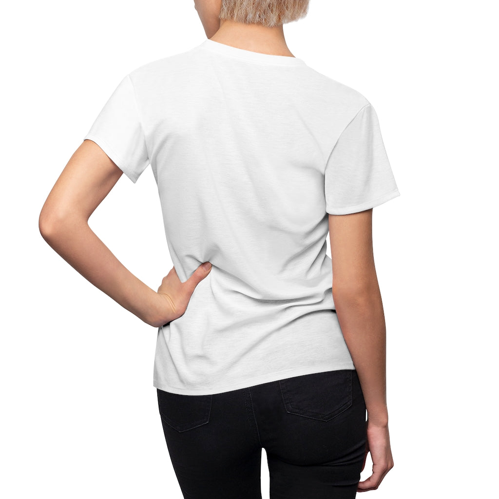 Women's AOP Cut & Sew Tee bubbled