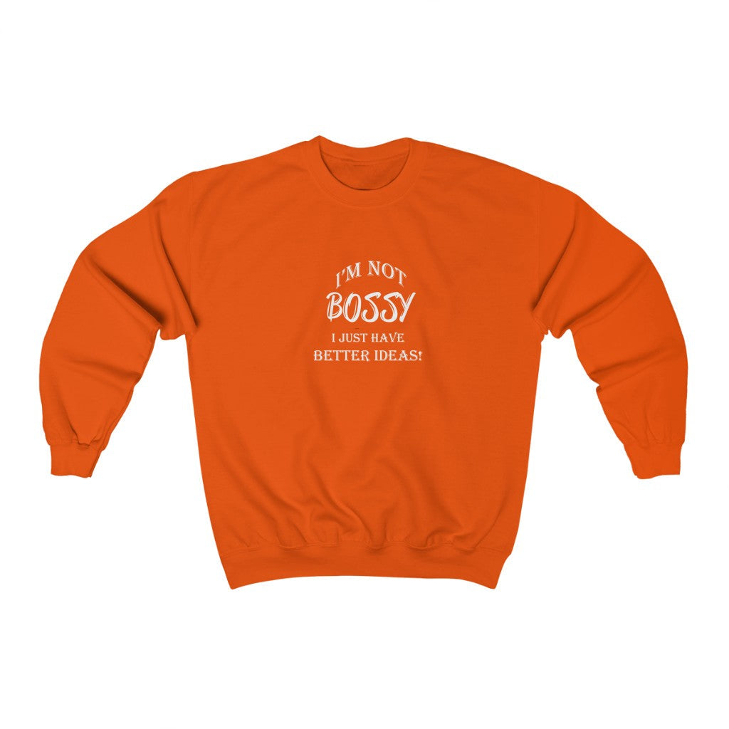 Bossy Unisex Heavy Blend™ Crewneck Sweatshirt