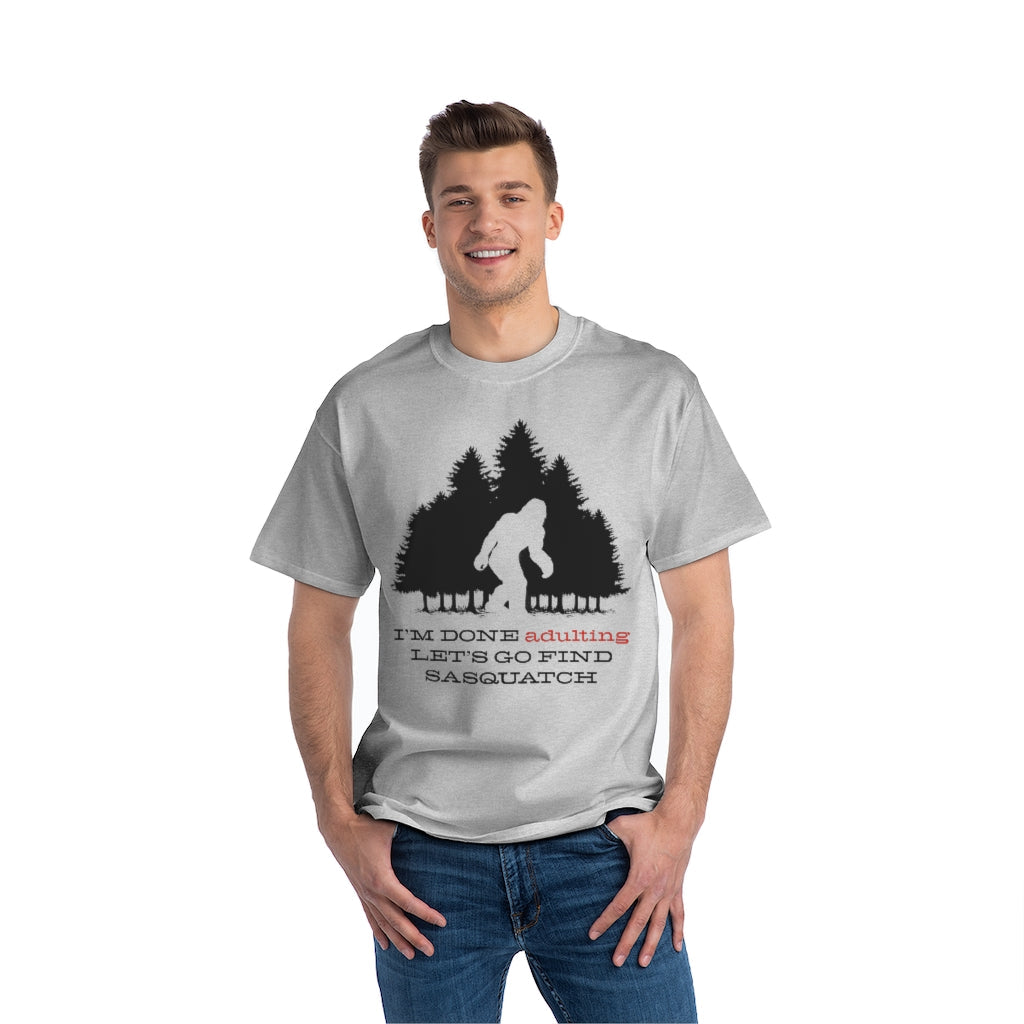 Sasquatch adulting 2 Beefy-T®  Short-Sleeve T-Shirt