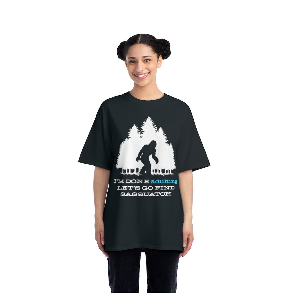 Sasquatch adulting Beefy-T®  Short-Sleeve T-Shirt