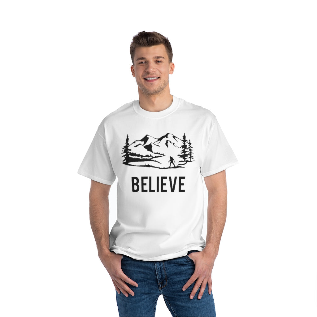Sasquatch believe 2 Beefy-T®  Short-Sleeve T-Shirt
