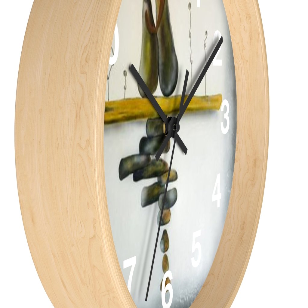 Pebbles Wall clock