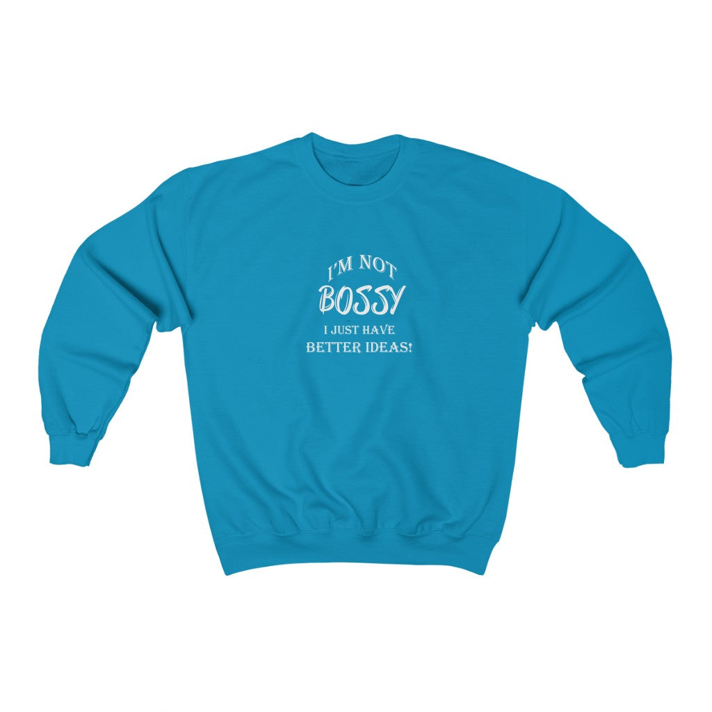 Bossy Unisex Heavy Blend™ Crewneck Sweatshirt