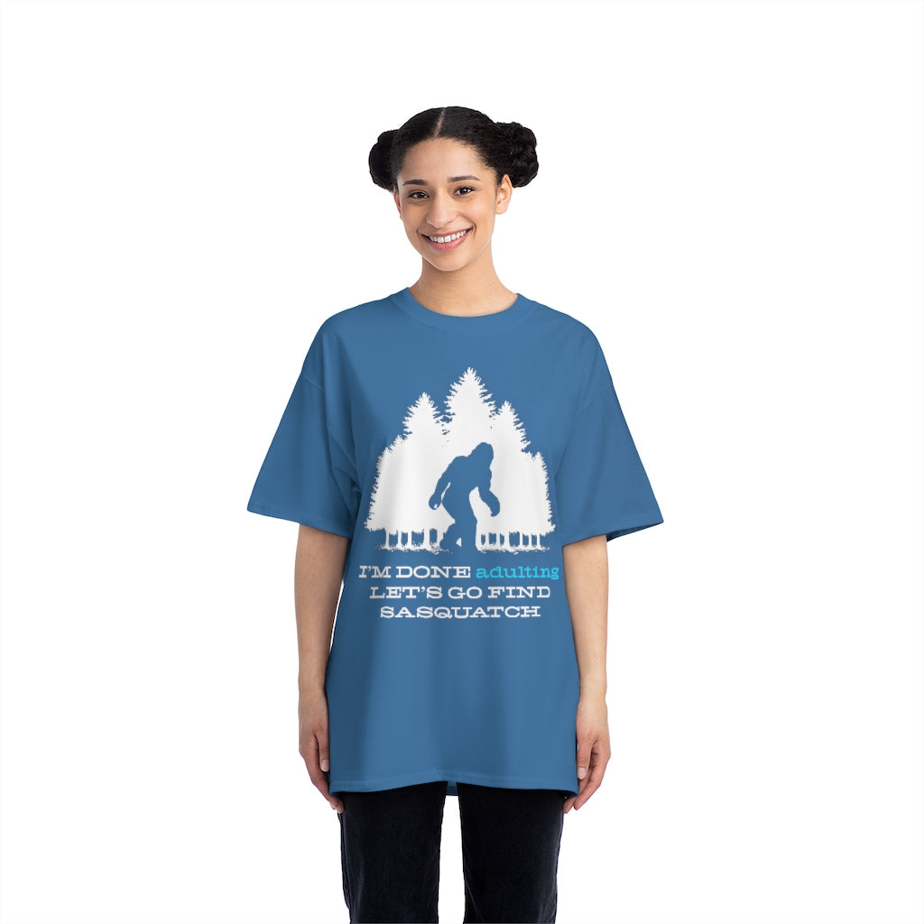 Sasquatch adulting Beefy-T®  Short-Sleeve T-Shirt