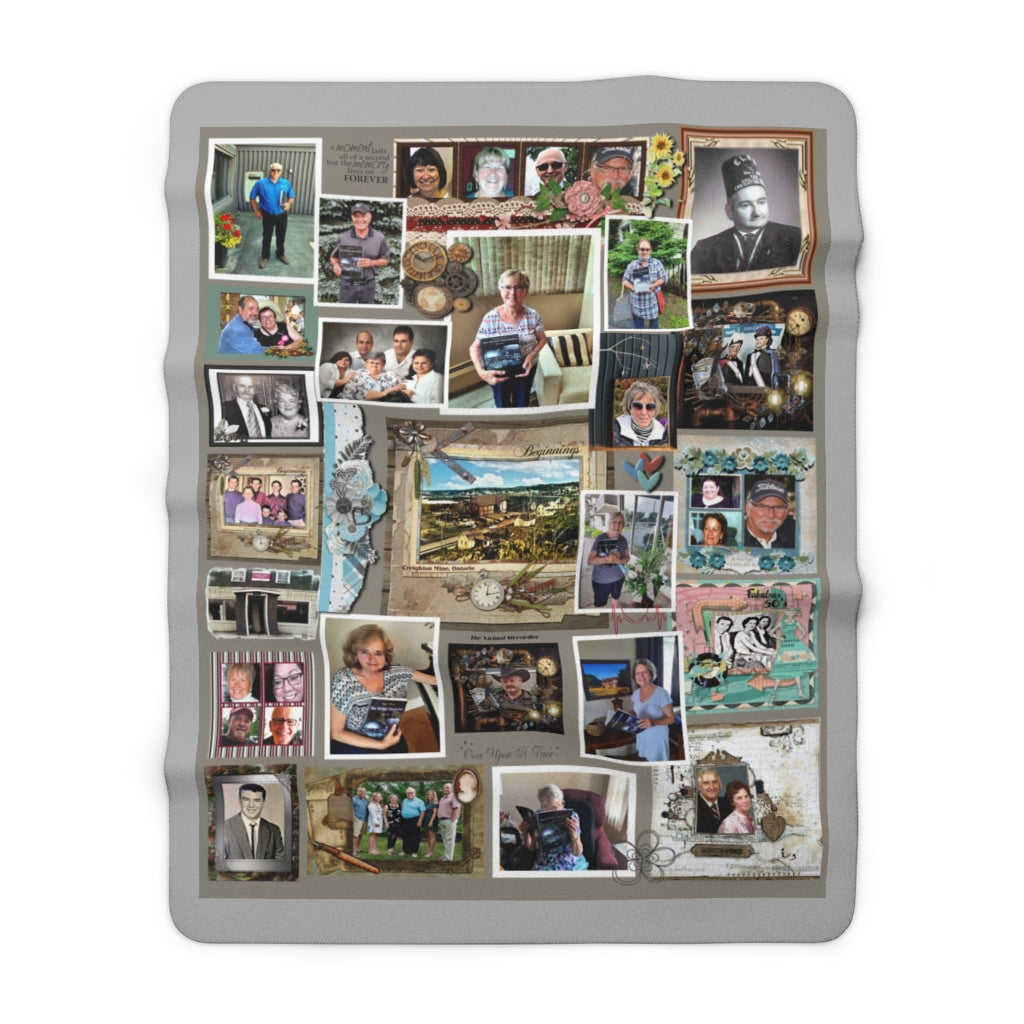 Creighton Revisited Sherpa Fleece Blanket 2