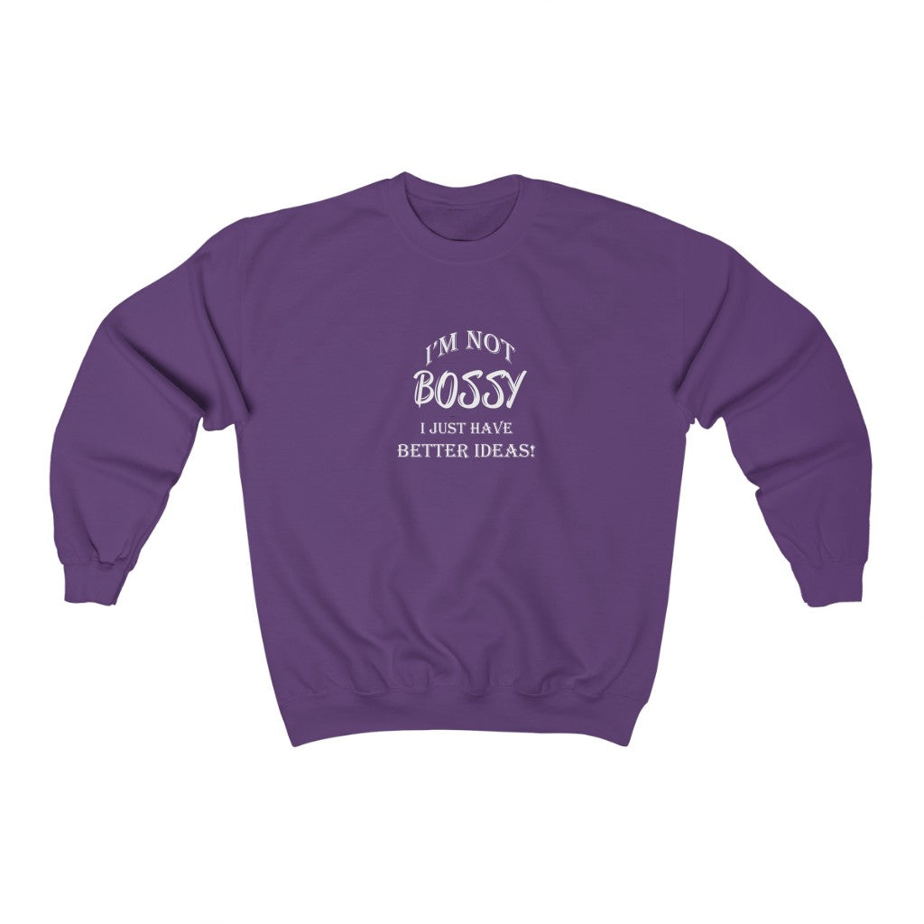 Bossy Unisex Heavy Blend™ Crewneck Sweatshirt