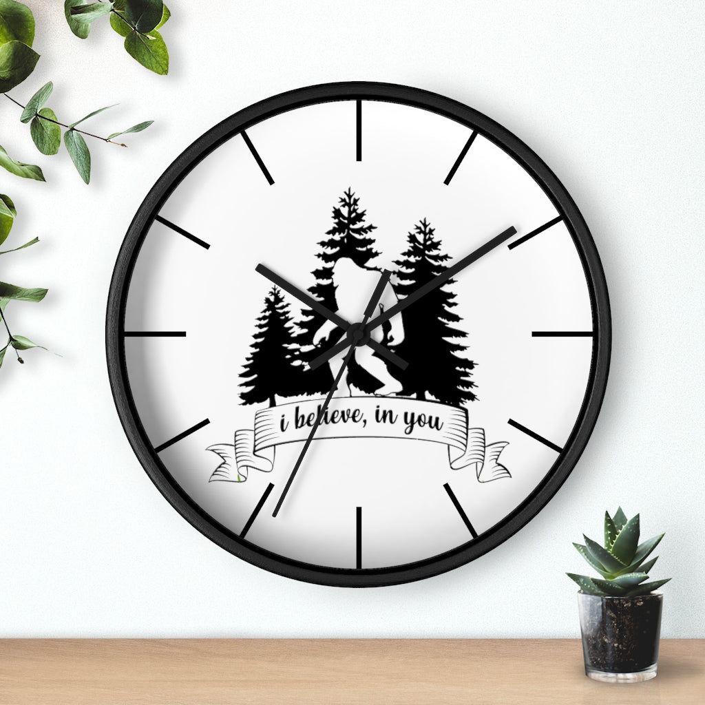 Believe Wall clock