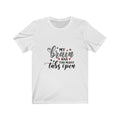 Tab white Unisex Jersey Short Sleeve Tee