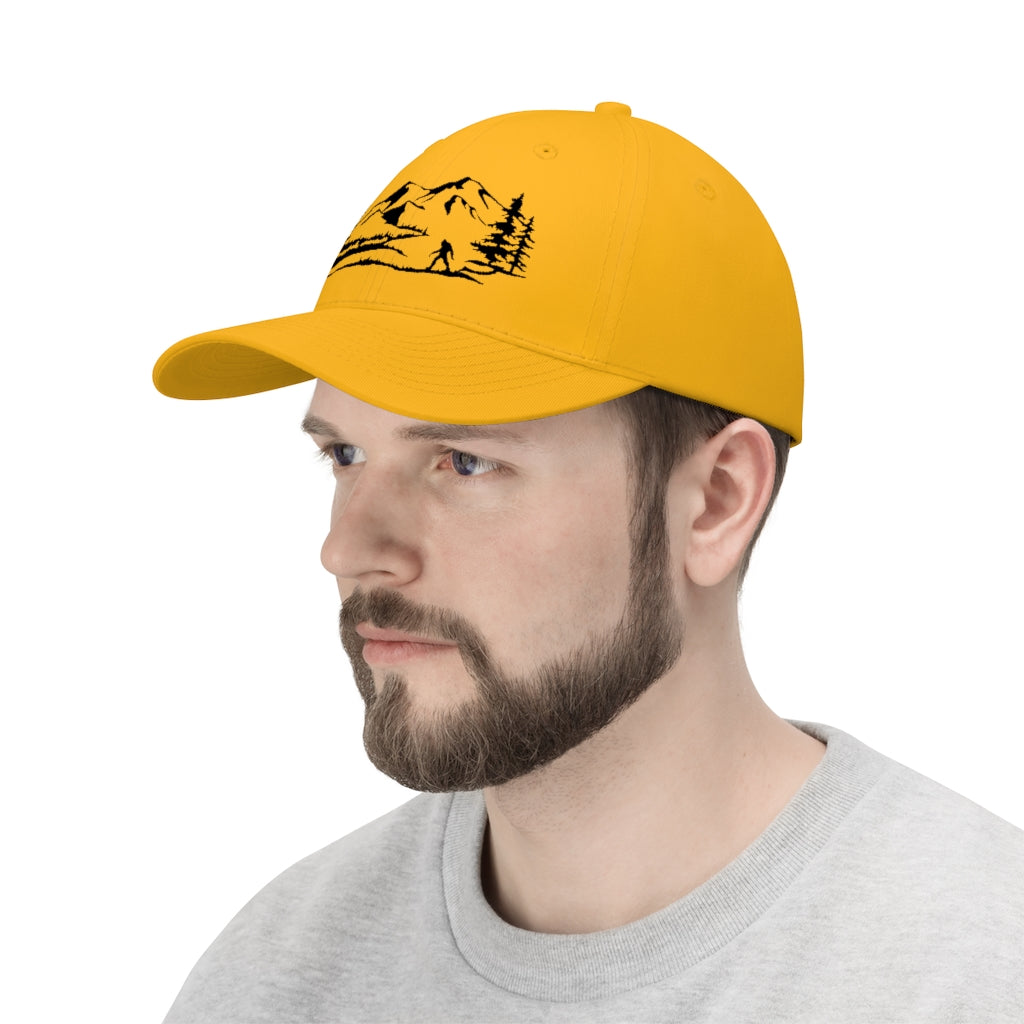 White Unisex Twill Hat
