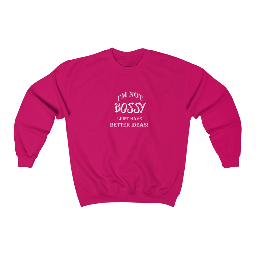 Bossy Unisex Heavy Blend™ Crewneck Sweatshirt