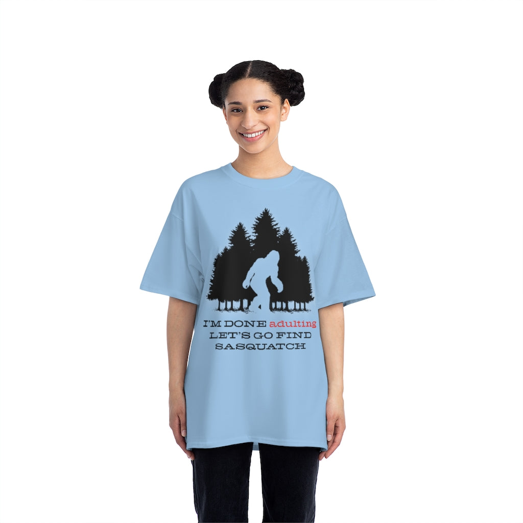 Sasquatch adulting 2 Beefy-T®  Short-Sleeve T-Shirt