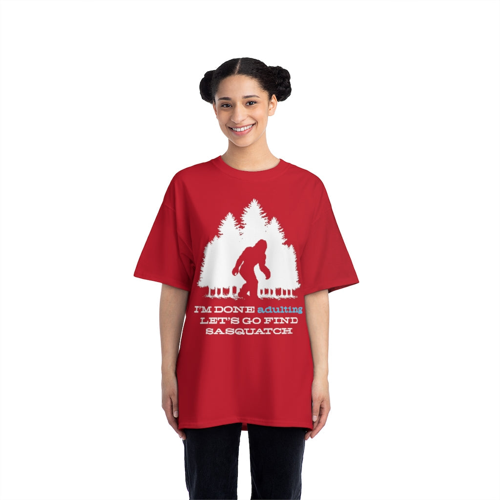 Sasquatch adulting Beefy-T®  Short-Sleeve T-Shirt