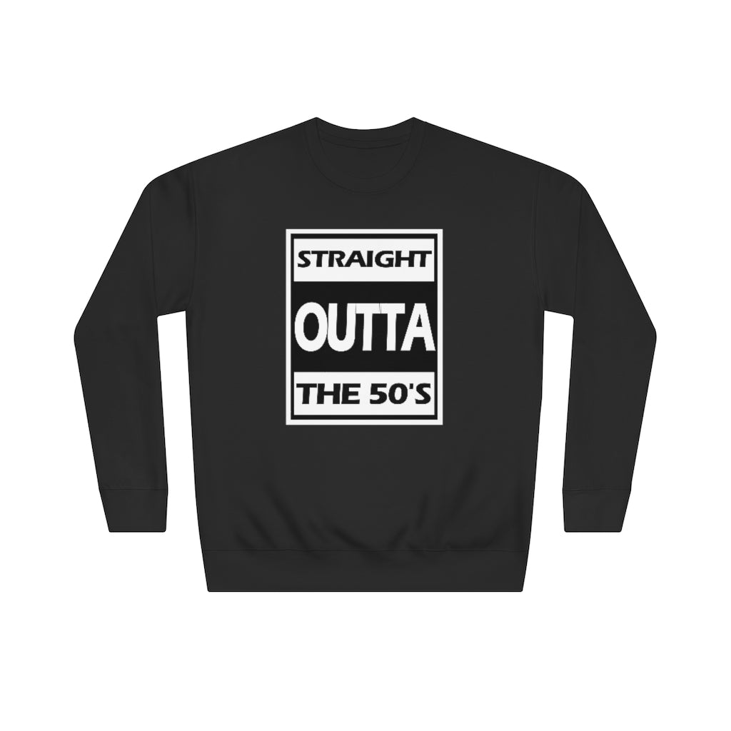 Straight outta Unisex Crew Sweatshirt
