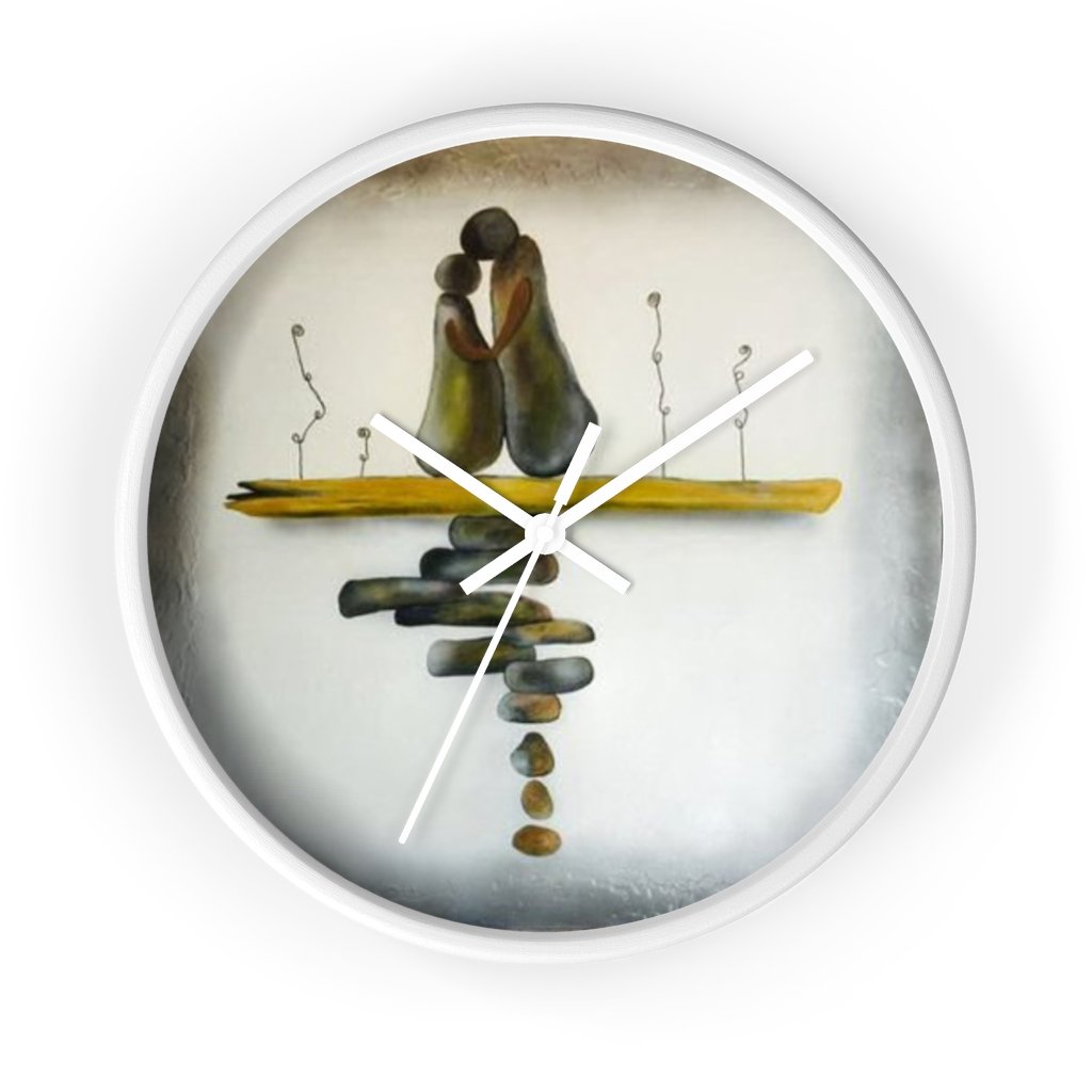 Pebbles Wall clock