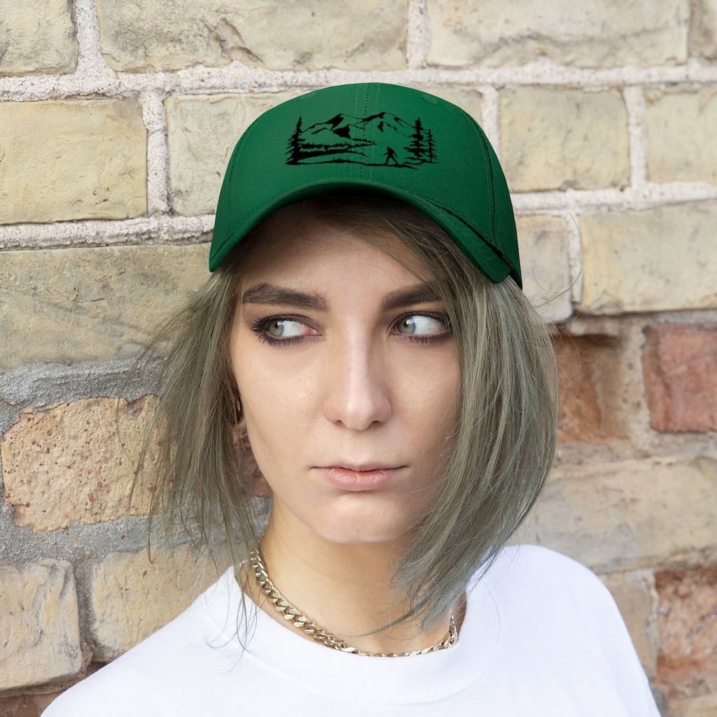 White Unisex Twill Hat