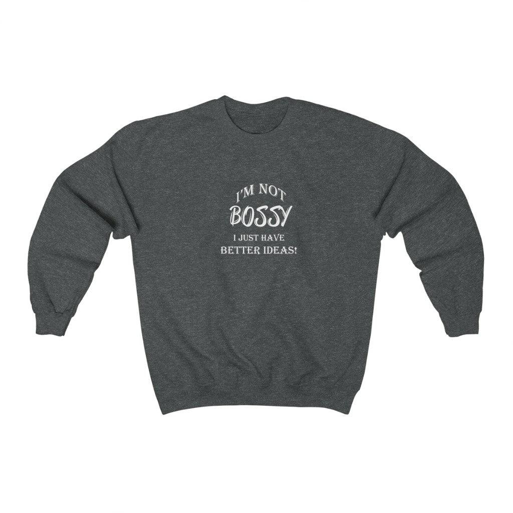 Bossy Unisex Heavy Blend™ Crewneck Sweatshirt