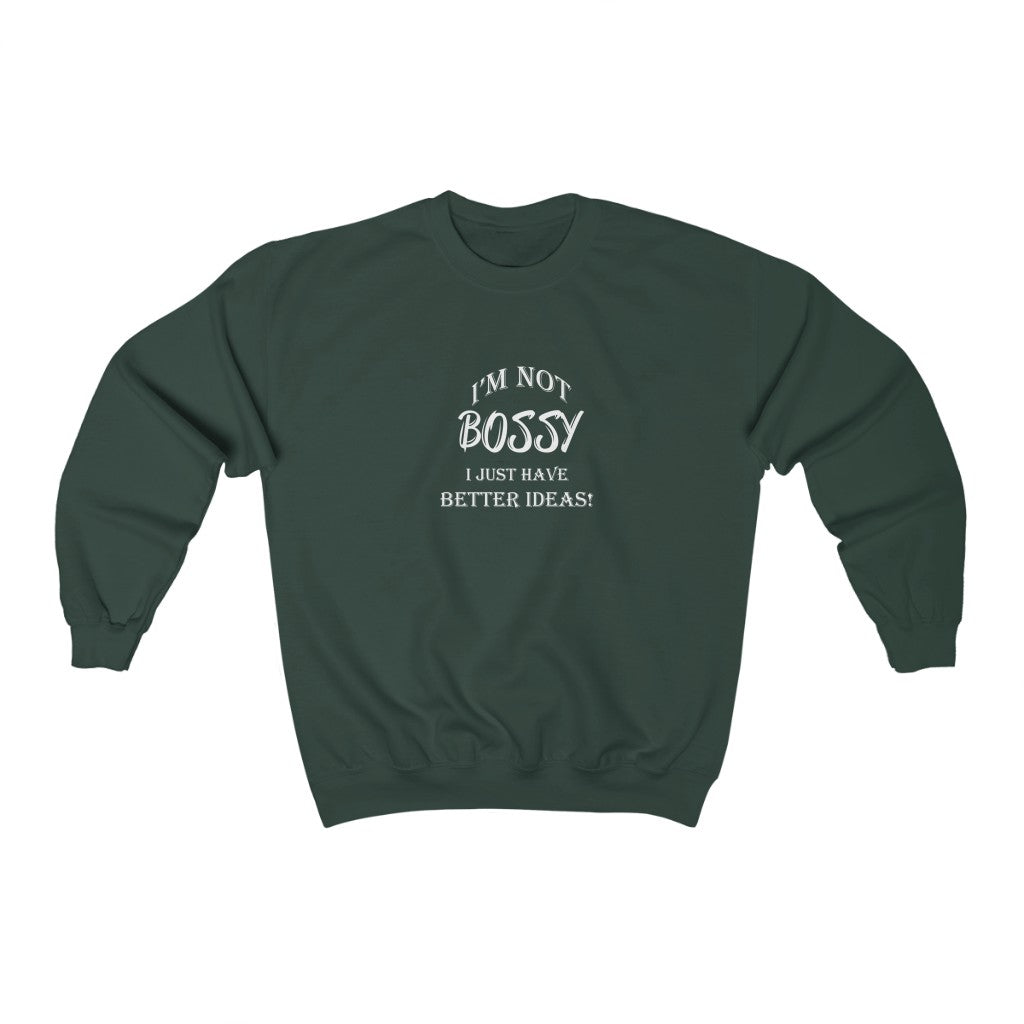 Bossy Unisex Heavy Blend™ Crewneck Sweatshirt