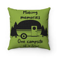 3 Camp Spun Polyester Square Pillow - Youneekbooteek