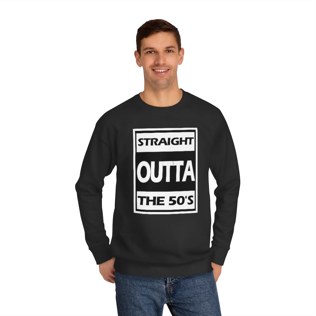 Straight outta Unisex Crew Sweatshirt