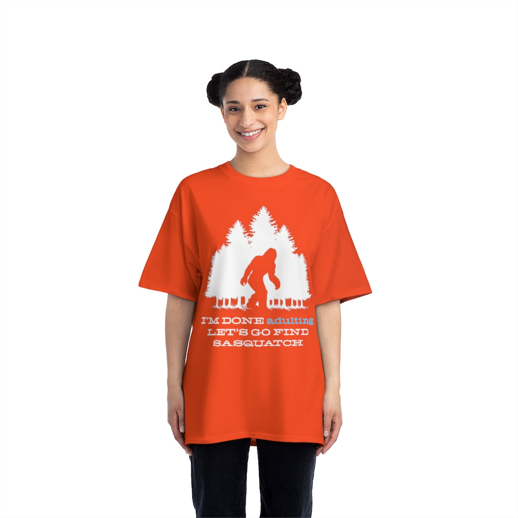 Sasquatch adulting Beefy-T®  Short-Sleeve T-Shirt
