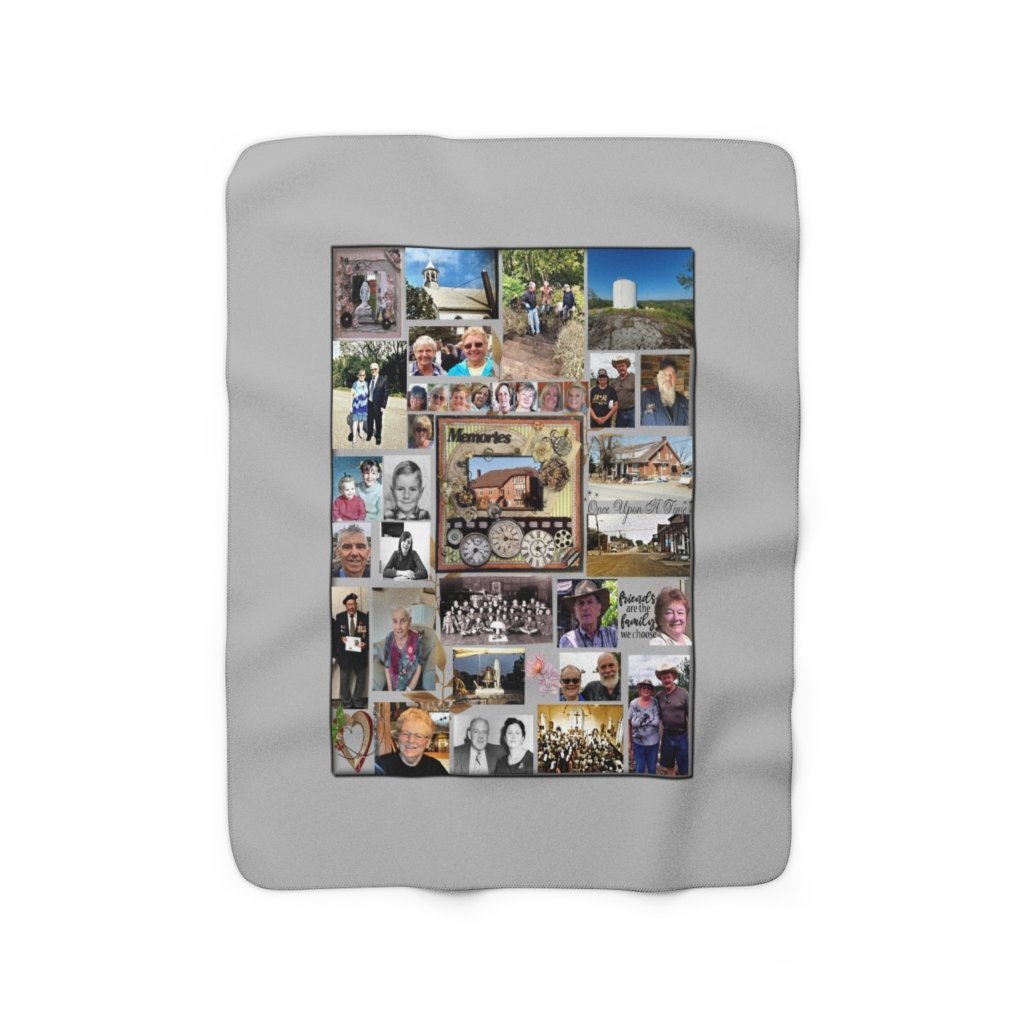 Creighton Memory Sherpa Fleece Blanket
